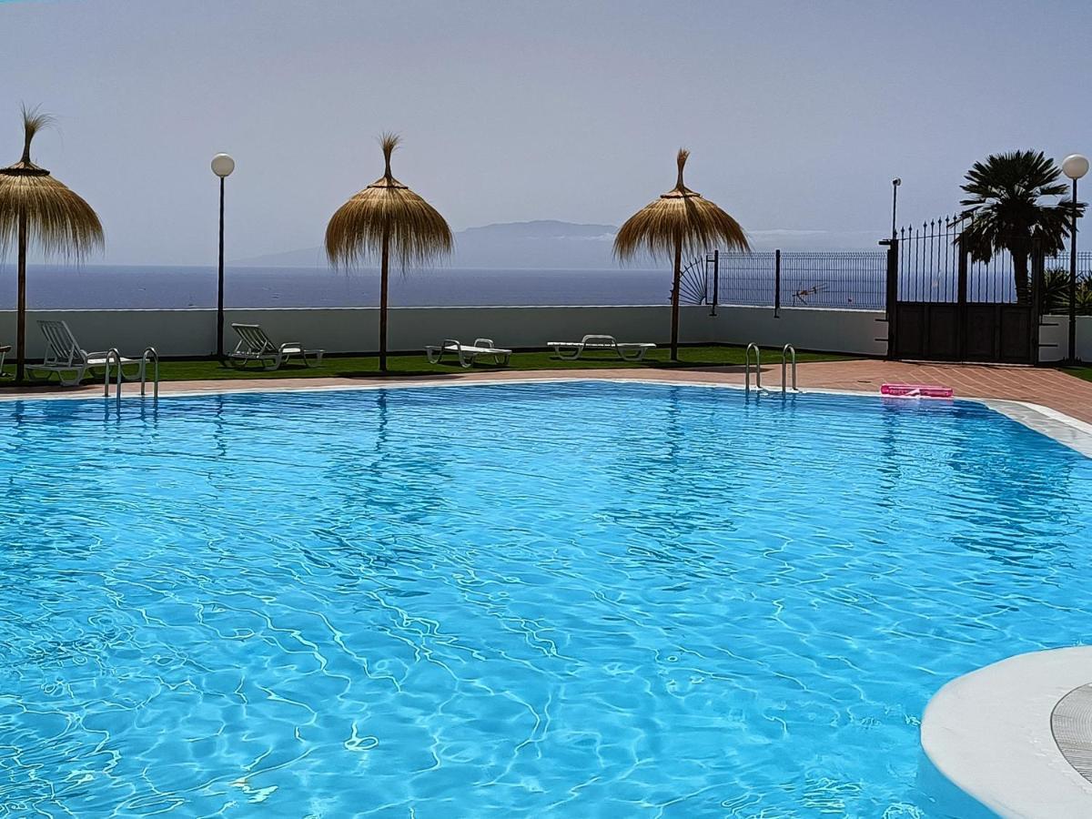 Costa Adeje Terrace With Sea View - Free Pool Apartment Exterior foto
