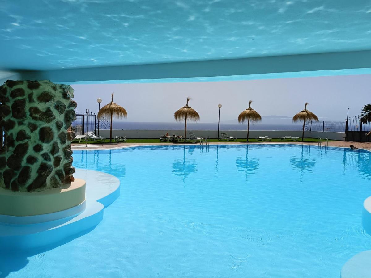 Costa Adeje Terrace With Sea View - Free Pool Apartment Exterior foto
